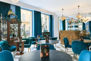 Posezení v ubytování The Jay Hotel by HappyCulture