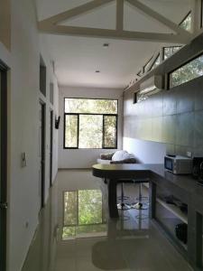 Ett kök eller pentry på Apartamentos Tamarindo Guanacaste 3