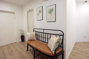 A seating area at AnGiò holiday rooms