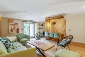 Posedenie v ubytovaní Appartement - Château de Beuzeval - Welkeys
