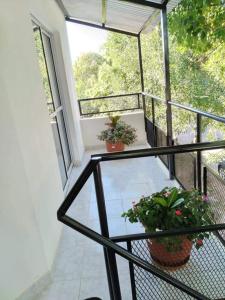 En balkong eller terrass på Departamento Odi
