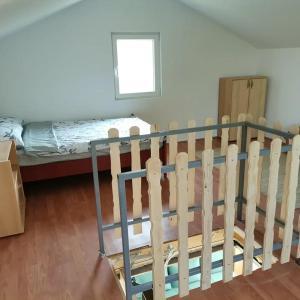 Postel nebo postele na pokoji v ubytování Dule 2