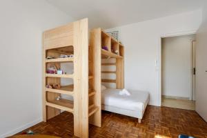 Posteľ alebo postele v izbe v ubytovaní Appartement Mésangia - Welkeys