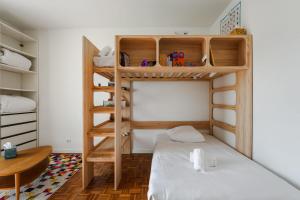 Posteľ alebo postele v izbe v ubytovaní Appartement Mésangia - Welkeys