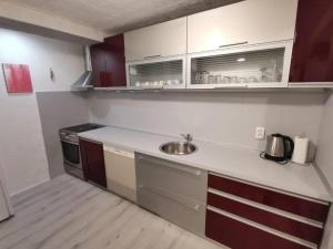 Kuchyň nebo kuchyňský kout v ubytování Apartments by the sea Sibenik - 14802 + 9 fotografií