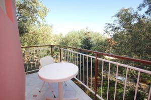 Balkón alebo terasa v ubytovaní Apartment Poljana 8473c