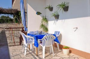 Balkón alebo terasa v ubytovaní Apartments by the sea Razanj, Rogoznica - 8365