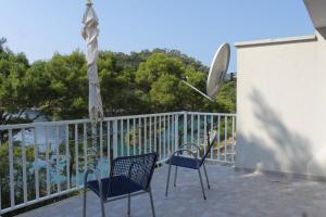 Balkón alebo terasa v ubytovaní Apartments by the sea Pasadur, Lastovo - 8388