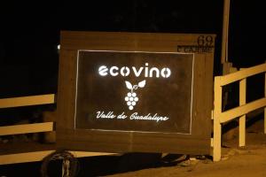 Certifikát, hodnocení, plakát nebo jiný dokument vystavený v ubytování Ecovino Valle de Guadalupe