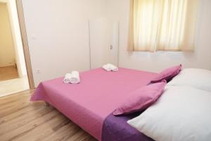 Postel nebo postele na pokoji v ubytování Apartment Zastupac 8761d