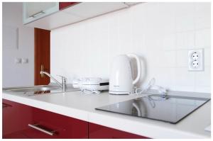 Kuchyňa alebo kuchynka v ubytovaní Apartment Razanj 11347c