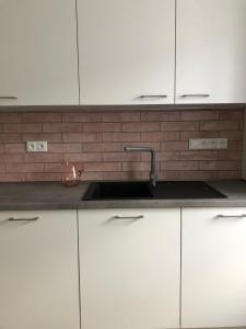 Kuchyňa alebo kuchynka v ubytovaní Art Apartment Telč