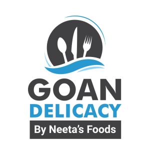 logo restauracji z widelcem i nożem w obiekcie Goan Delicacy Guest House w mieście Panaji