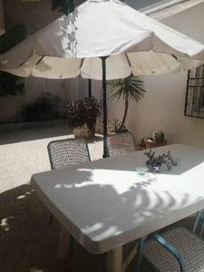 Patio nebo venkovní prostory v ubytování Mar Menor Los Nietos playa