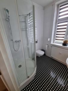 Koupelna v ubytování Apartamenty Duo