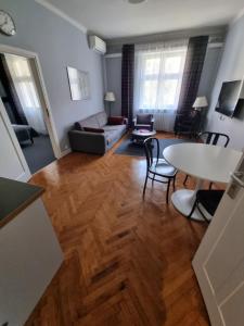 Posezení v ubytování Apartamenty Duo
