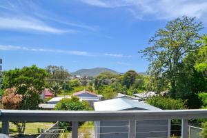 a view from the balcony of a house at Our Place in South West Rocks