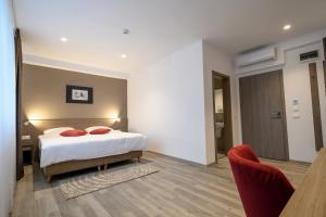 Uma cama ou camas num quarto em VMD Residence
