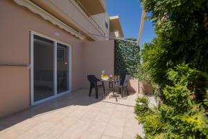 Balkón nebo terasa v ubytování Peris House Souda
