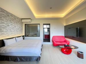 Letto o letti in una camera di Jabez II