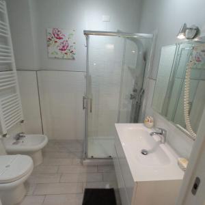 Koupelna v ubytování B&B La Palmetta