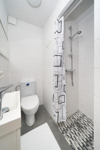 Kúpeľňa v ubytovaní Dobra Chata Jaśkowo