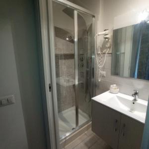 Koupelna v ubytování B&B La Palmetta