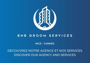 logo agencji hipotecznej dmg i usług hipotecznych w obiekcie Amazing Sea View 2Bdr Swimming Pool Parking w mieście Villefranche-sur-Mer