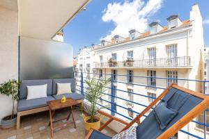 Balkón alebo terasa v ubytovaní Quiet 1 Bdr Downtown Terrace AC & Parking