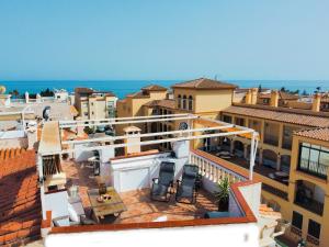 Balkón nebo terasa v ubytování Fantastic penthouse with roof terrace in the heart of Nerja