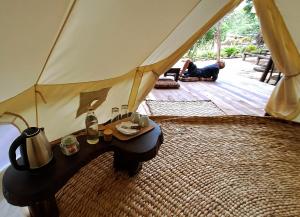 Posezení v ubytování Finca de la Vaca - Glamping