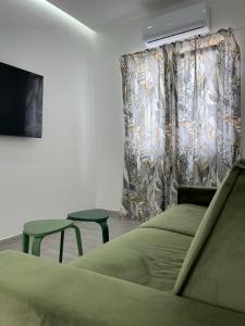 TV a/nebo společenská místnost v ubytování Villa Costantino Luxury