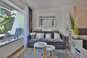 Ruang duduk di Feriendomizil Neue Bergstrasse Little Suite Dream