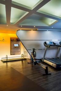 Academia e/ou comodidades em Hotel Villa Rosa Riviera