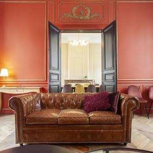 Posezení v ubytování Residence Leroy De Barde- luxury holiday home