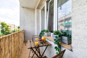 Balkón nebo terasa v ubytování Apartments Airport Hynka by Arrenda