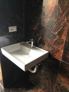 Koupelna v ubytování Kubi Hotel