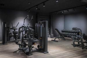 Fitness centrum a/nebo fitness zařízení v ubytování Revier Mountain Lodge Montafon