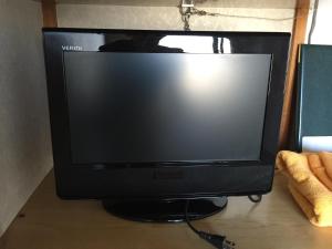 TV a/nebo společenská místnost v ubytování Asakusa Hotel Fukudaya
