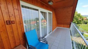 Balkón nebo terasa v ubytování Mandula Apartmanok