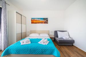 Postel nebo postele na pokoji v ubytování Villa Laura View