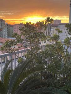 The sunrise or sunset as seen from Az apartmant or nearby