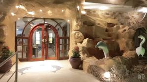 A seating area at Dolphin Continental Hotel