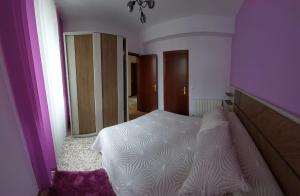 Postel nebo postele na pokoji v ubytování O recuncho do xeixido