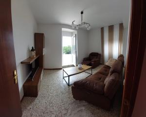 TV a/nebo společenská místnost v ubytování O recuncho do xeixido