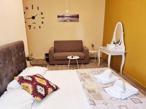 Posezení v ubytování Rose Guest House