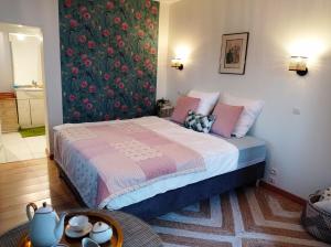Posteľ alebo postele v izbe v ubytovaní Chez Lili