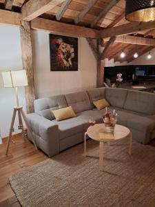 Posedenie v ubytovaní Maisonnette vue sur forêt