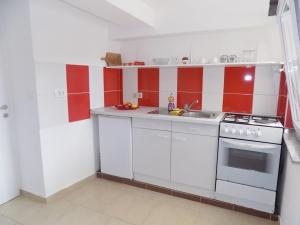 A kitchen or kitchenette at Apartments with a parking space Matulji, Opatija - 13890