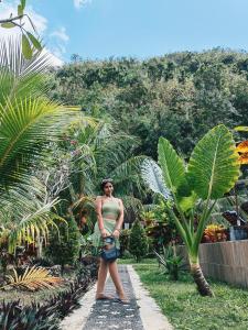 Zahrada ubytování Mahaloka Valley Nusa Penida